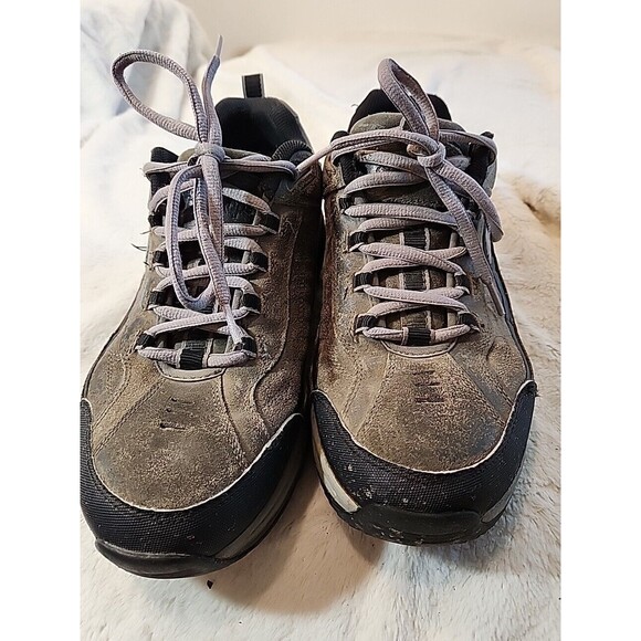 Skechers Shape Ups Leather Shoes‎ Mens Hiking Walking Toning Athletic US Size 11 main image 4